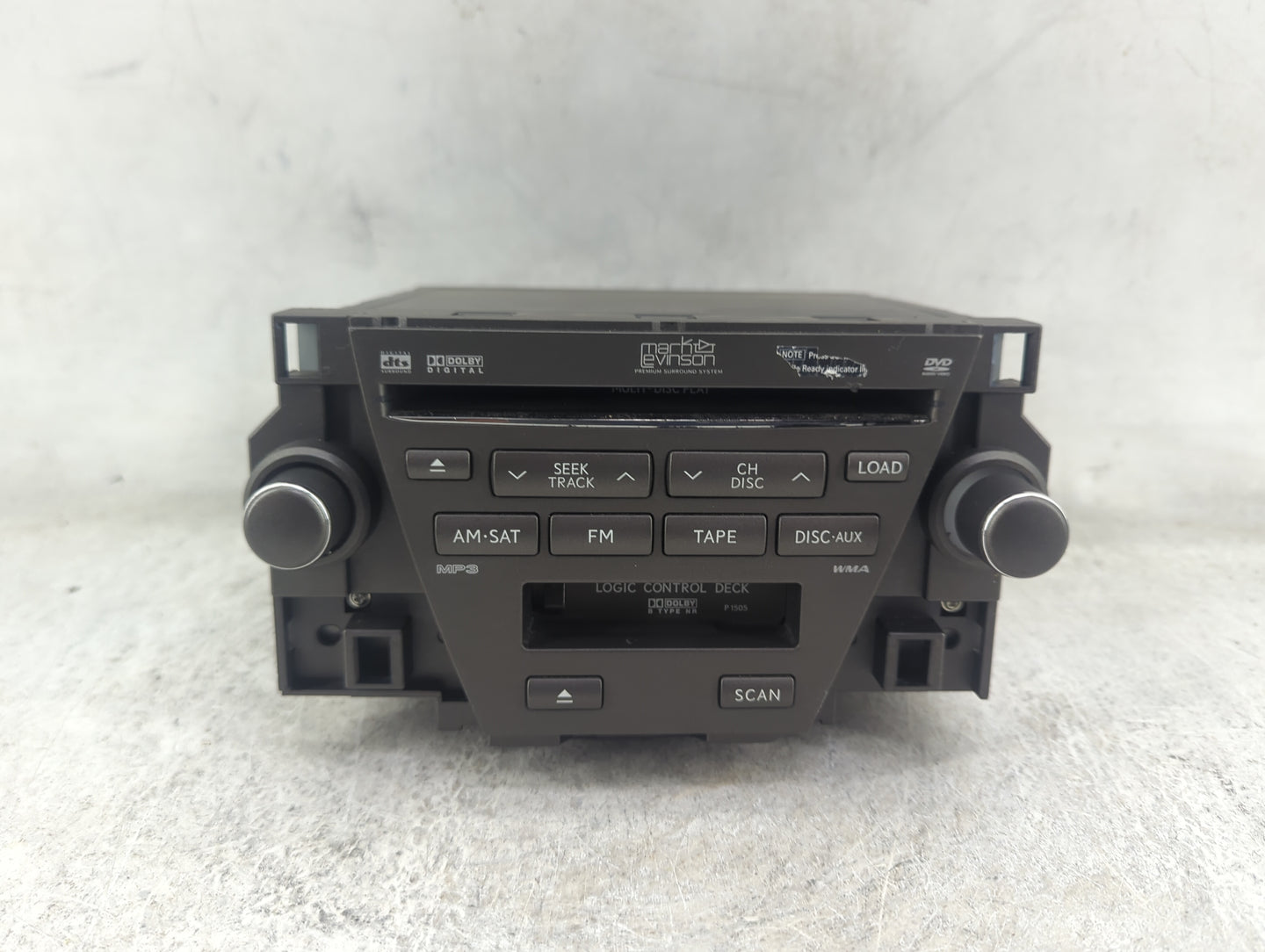 2007-2009 Lexus Es350 Radio AM FM Cd Player Receiver Replacement P/N:86120-33740 FX-MG4807DV Fits Fits 2007 2008 2009 OEM Us