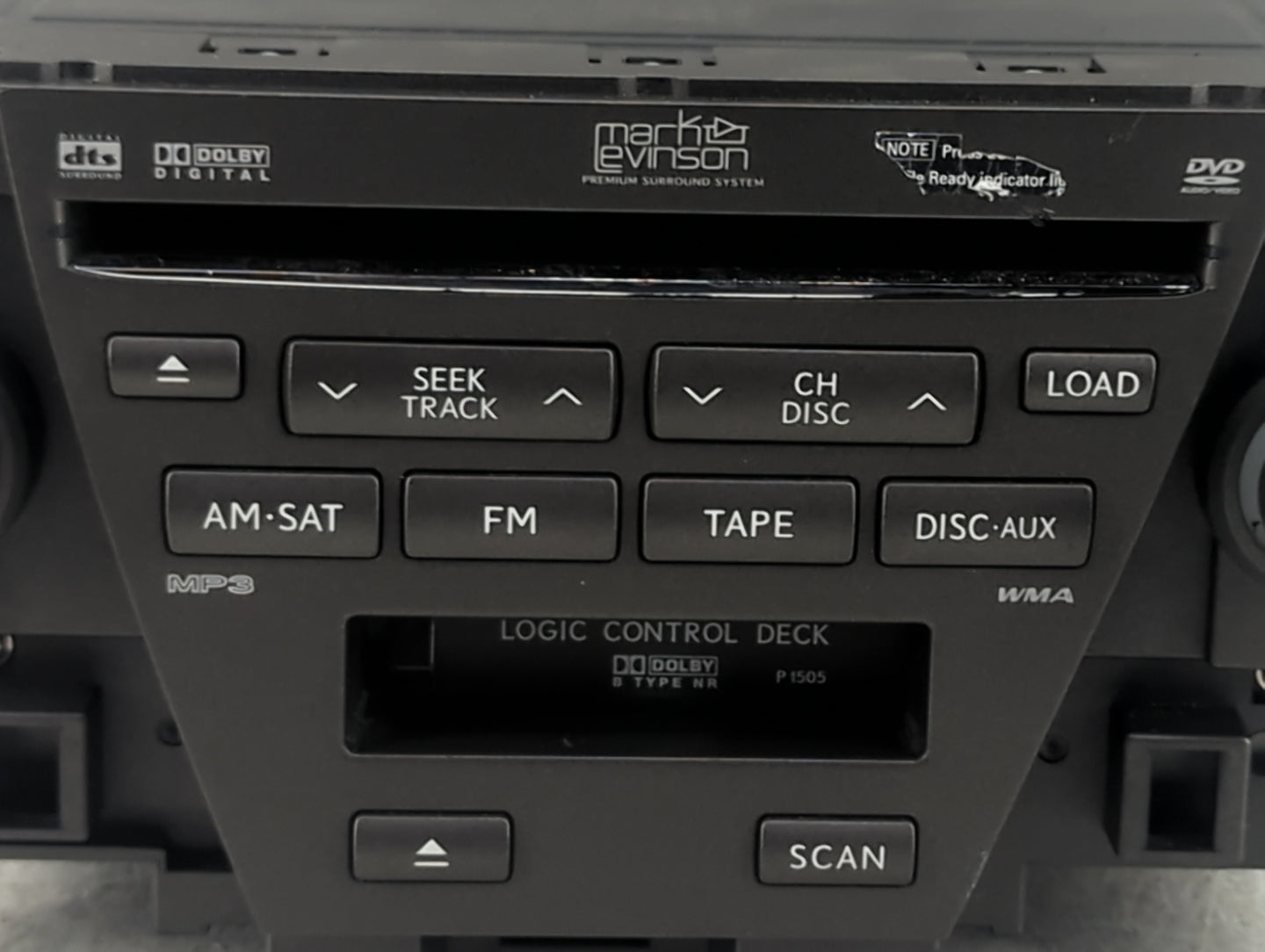 2007-2009 Lexus Es350 Radio AM FM Cd Player Receiver Replacement P/N:86120-33740 FX-MG4807DV Fits Fits 2007 2008 2009 OEM Us