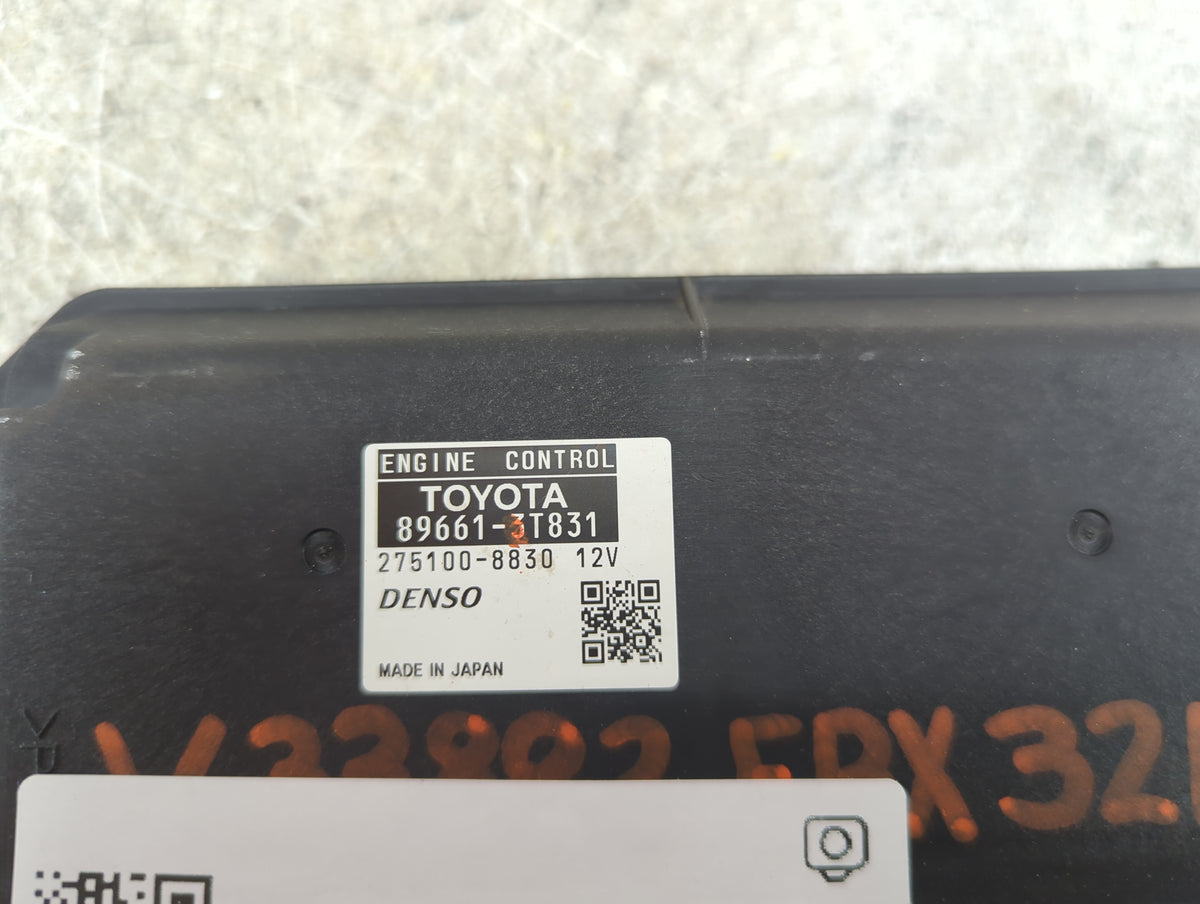 2007 Lexus Es350 PCM Engine Control Computer ECU ECM PCU OEM P/N:89661-3T831 275100-8830 Fits OEM Used Auto Parts - Oemuseda