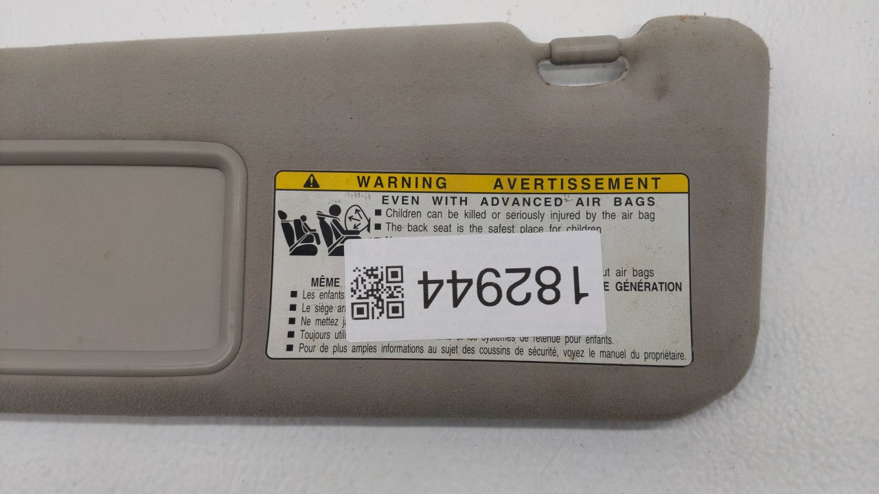 2007-2009 Lexus Es350 Sun Visor Shade Replacement Driver Left Mirror Fits Fits 2007 2008 2009 OEM Used Auto Parts - Oemuseda