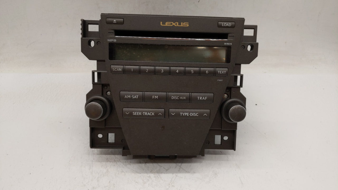 2007-2009 Lexus Es350 Am Fm Cd Player Radio Receiver - Oemusedautoparts1.com