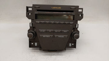 2007-2009 Lexus Es350 Radio AM FM Cd Player Receiver Replacement P/N:86120-33720-1 86120-33720 Fits 2007 2008 2009 OEM Used 