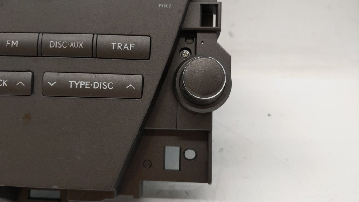 2007-2009 Lexus Es350 Am Fm Cd Player Radio Receiver 239715 - Oemusedautoparts1.com