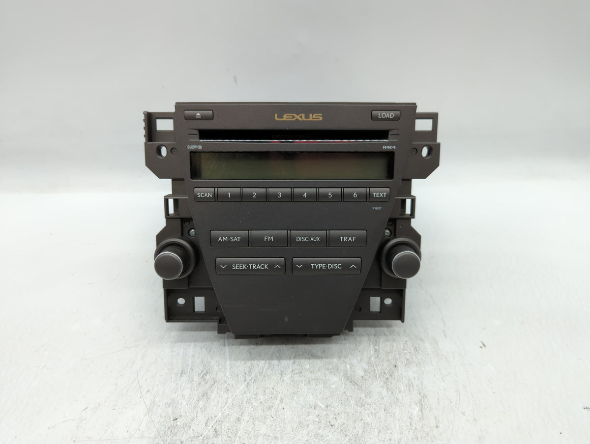 2007-2009 Lexus Es350 Am Fm Cd Player Radio Receiver 325400 - Oemusedautoparts1.com
