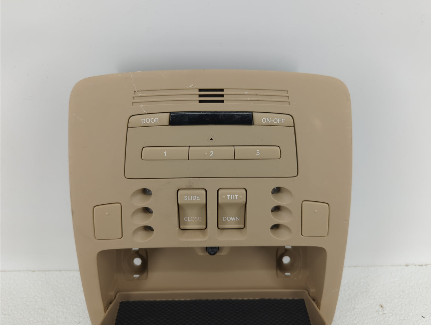 2007-2010 Lexus Es350 Overhead Console W/rear Climate Control Tan - Oemusedautoparts1.com