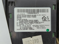 2007-2010 Lexus Es350 Overhead Console W/rear Climate Control Tan - Oemusedautoparts1.com