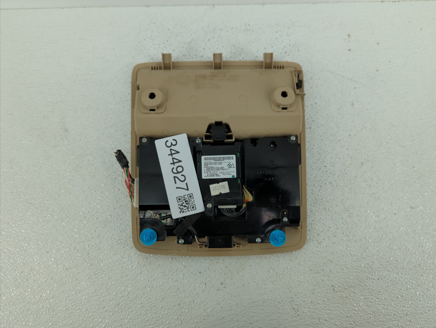 2007-2010 Lexus Es350 Overhead Console W/rear Climate Control Tan - Oemusedautoparts1.com