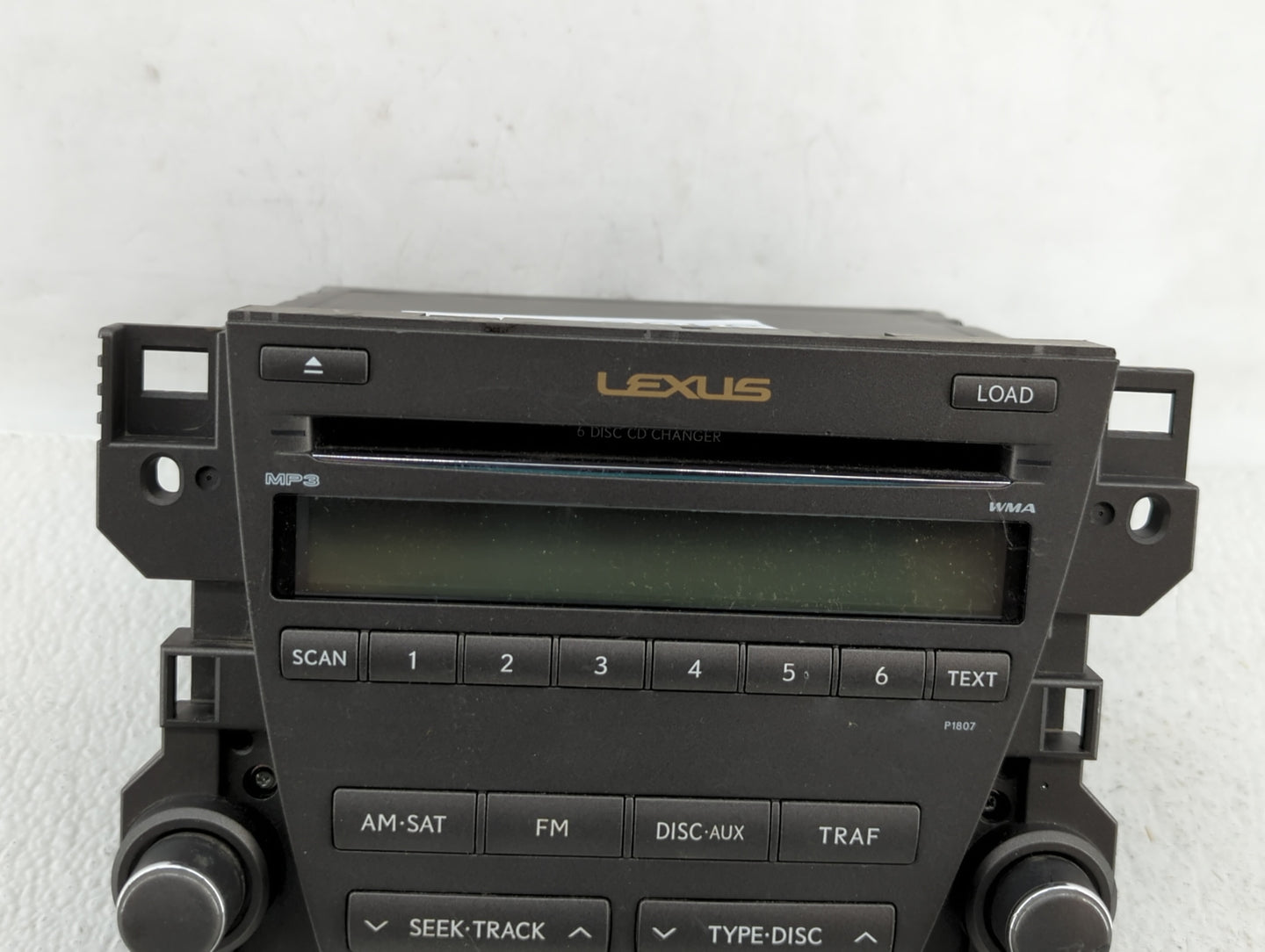 2007-2009 Lexus Es350 Am Fm Cd Player Radio Receiver - Oemusedautoparts1.com