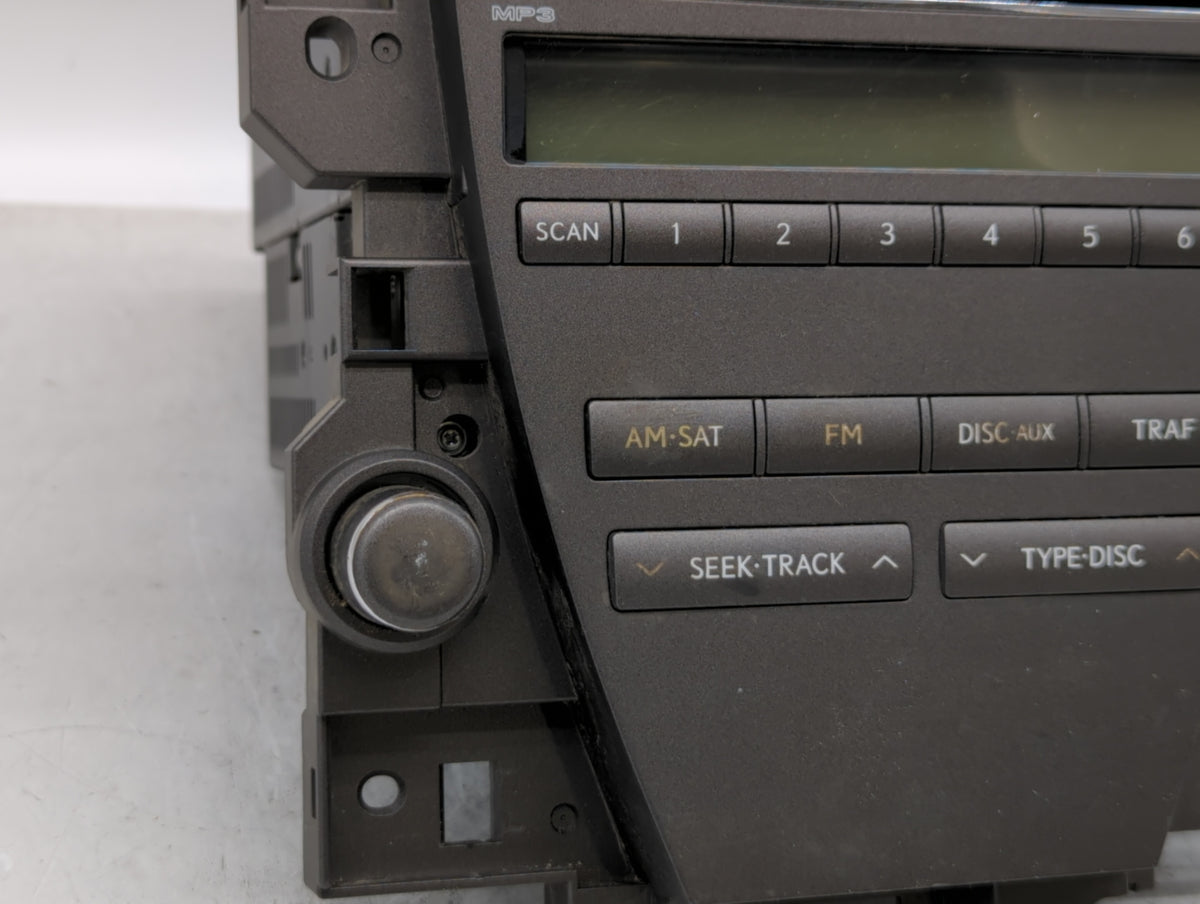 2007-2009 Lexus Es350 Am Fm Cd Player Radio Receiver 348813 - Oemusedautoparts1.com