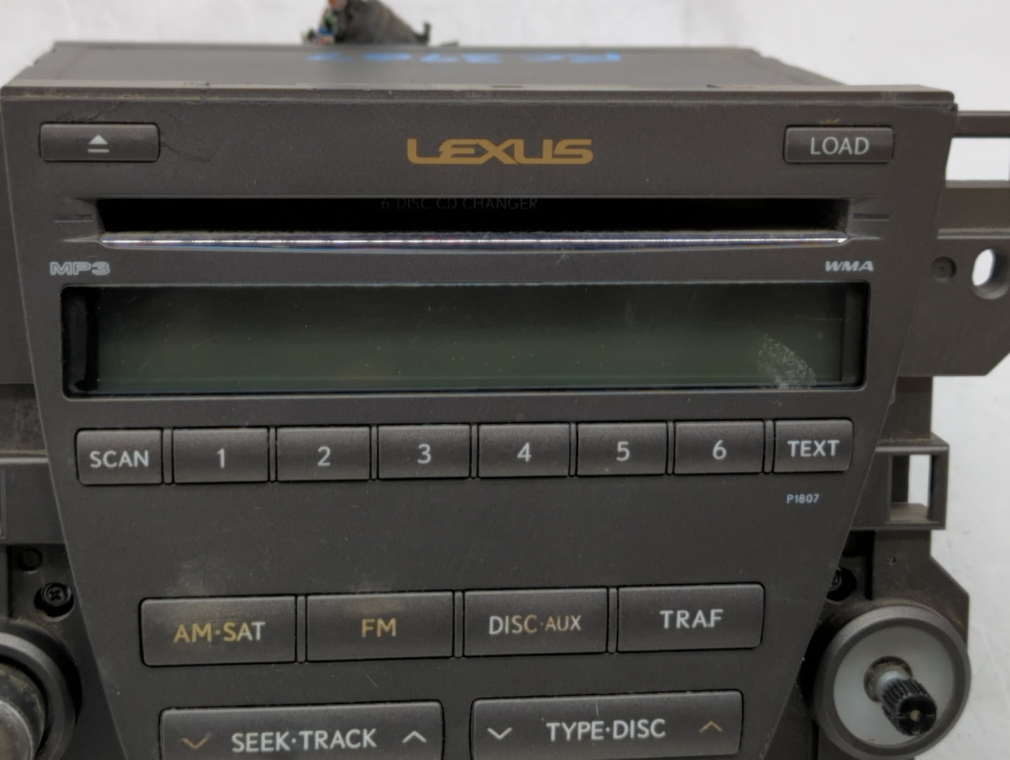 2007-2009 Lexus Es350 Am Fm Cd Player Radio Receiver - Oemusedautoparts1.com