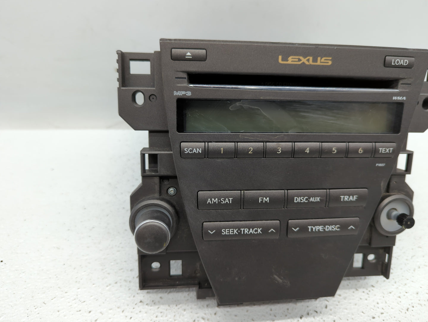 2007-2009 Lexus Es350 Radio AM FM Cd Player Receiver Replacement P/N:86120-33720-1 55900-33C10 Fits Fits 2007 2008 2009 OEM 