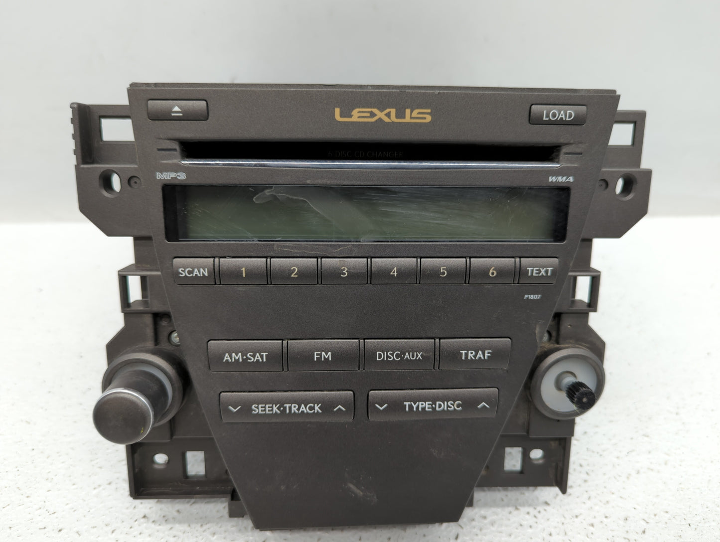 2007-2009 Lexus Es350 Radio AM FM Cd Player Receiver Replacement P/N:86120-33720-1 55900-33C10 Fits Fits 2007 2008 2009 OEM 