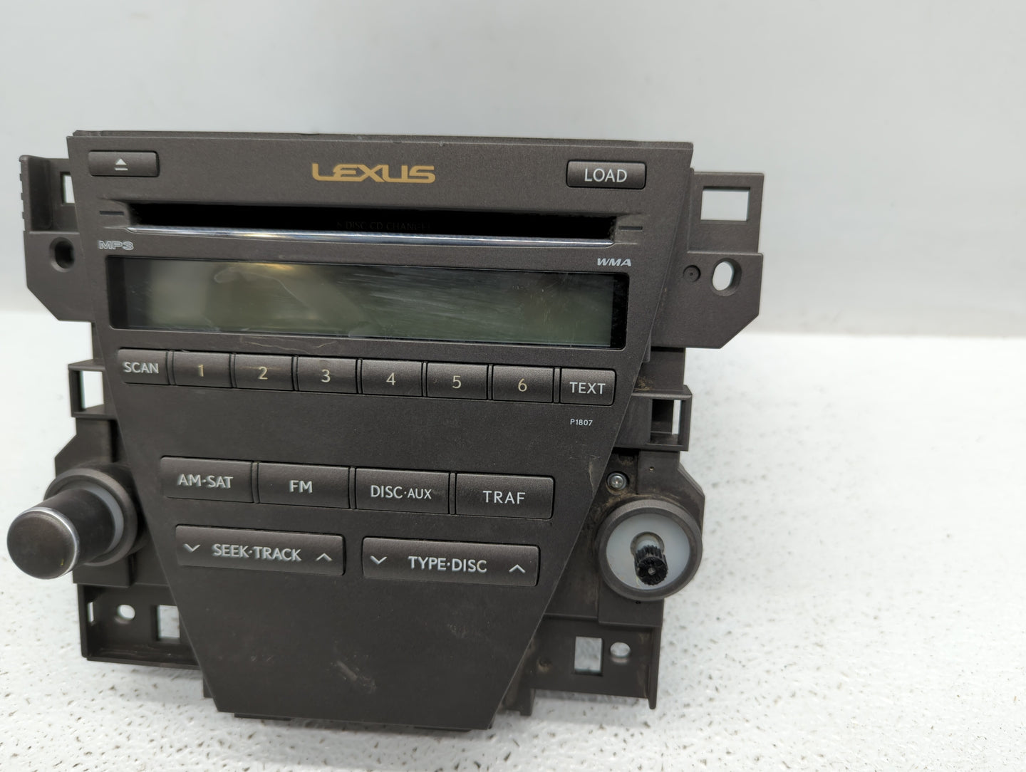 2007-2009 Lexus Es350 Radio AM FM Cd Player Receiver Replacement P/N:86120-33720-1 55900-33C10 Fits Fits 2007 2008 2009 OEM 