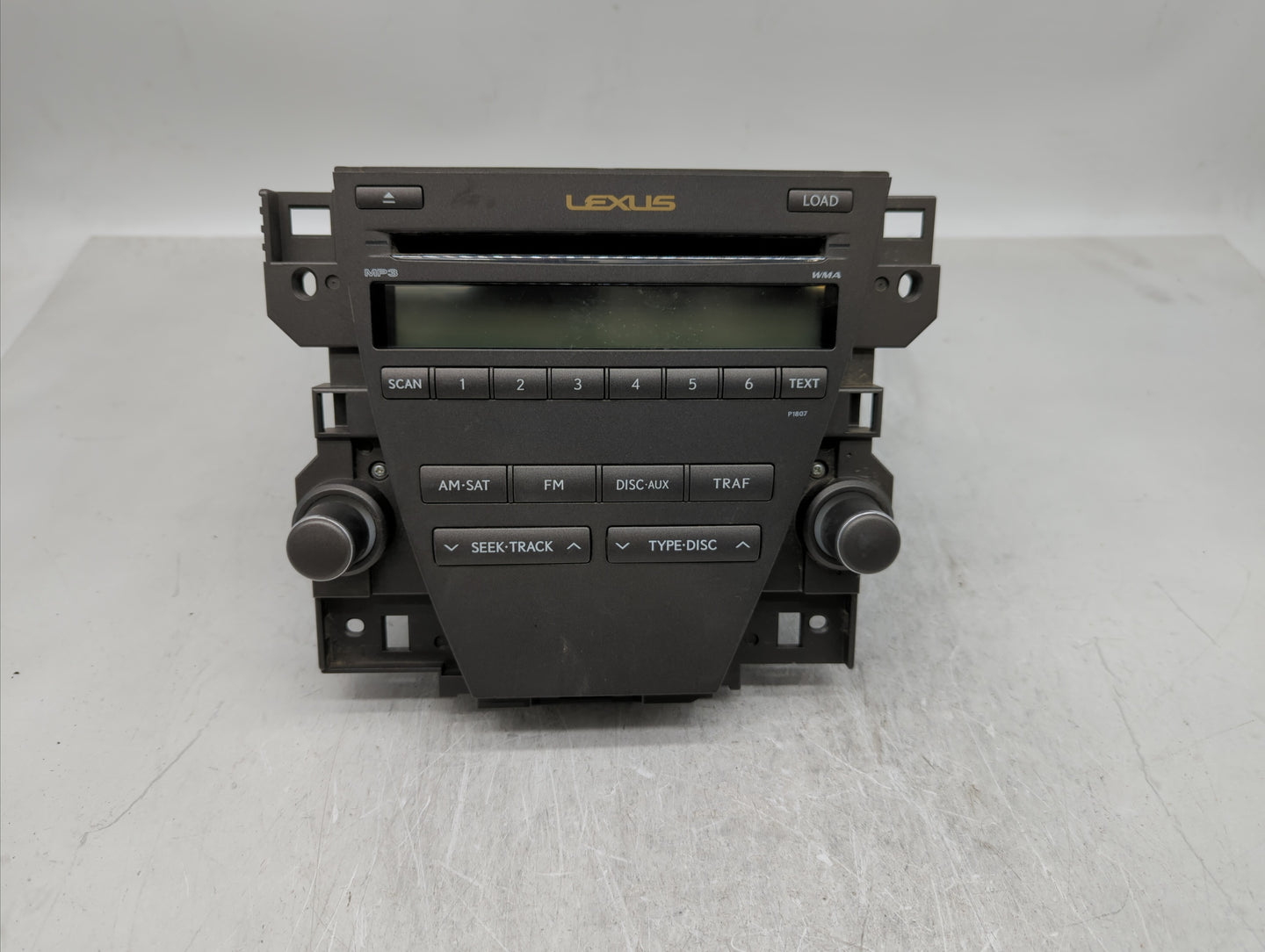 2007-2009 Lexus Es350 Radio AM FM Cd Player Receiver Replacement P/N:86120-33720 86120-33720-1 Fits Fits 2007 2008 2009 OEM 
