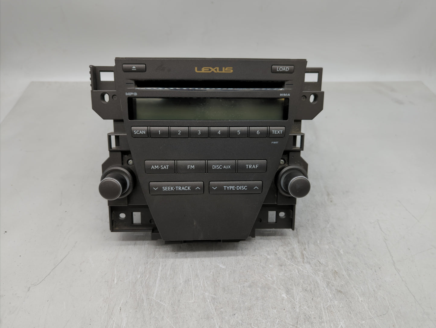 2007-2009 Lexus Es350 Radio AM FM Cd Player Receiver Replacement P/N:86120-33720 86120-33720-1 Fits Fits 2007 2008 2009 OEM 