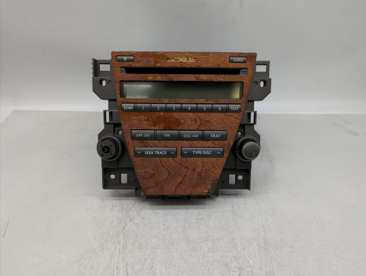 2007-2009 Lexus Es350 Am Fm Cd Player Radio Receiver 353710 - Oemusedautoparts1.com