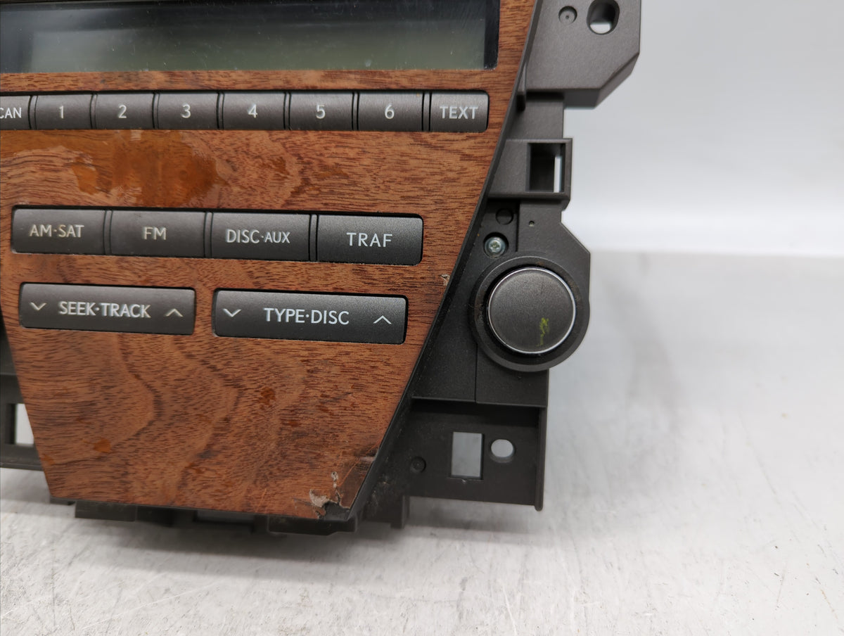 2007-2009 Lexus Es350 Am Fm Cd Player Radio Receiver 353710 - Oemusedautoparts1.com