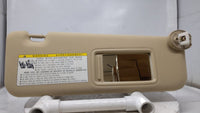 2007 Lexus Es350 Sun Visor Shade Replacement Passenger Right Mirror Fits OEM Used Auto Parts - Oemusedautoparts1.com