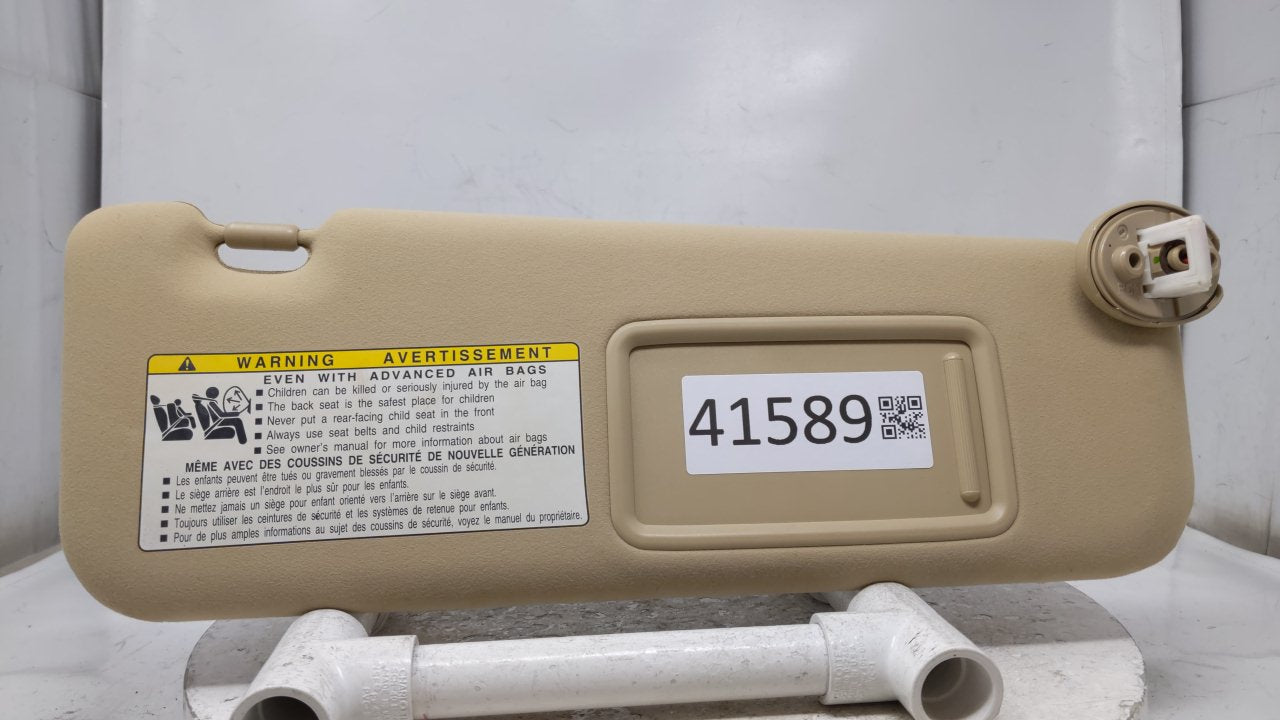 2007 Lexus Es350 Sun Visor Shade Replacement Passenger Right Mirror Fits OEM Used Auto Parts - Oemusedautoparts1.com