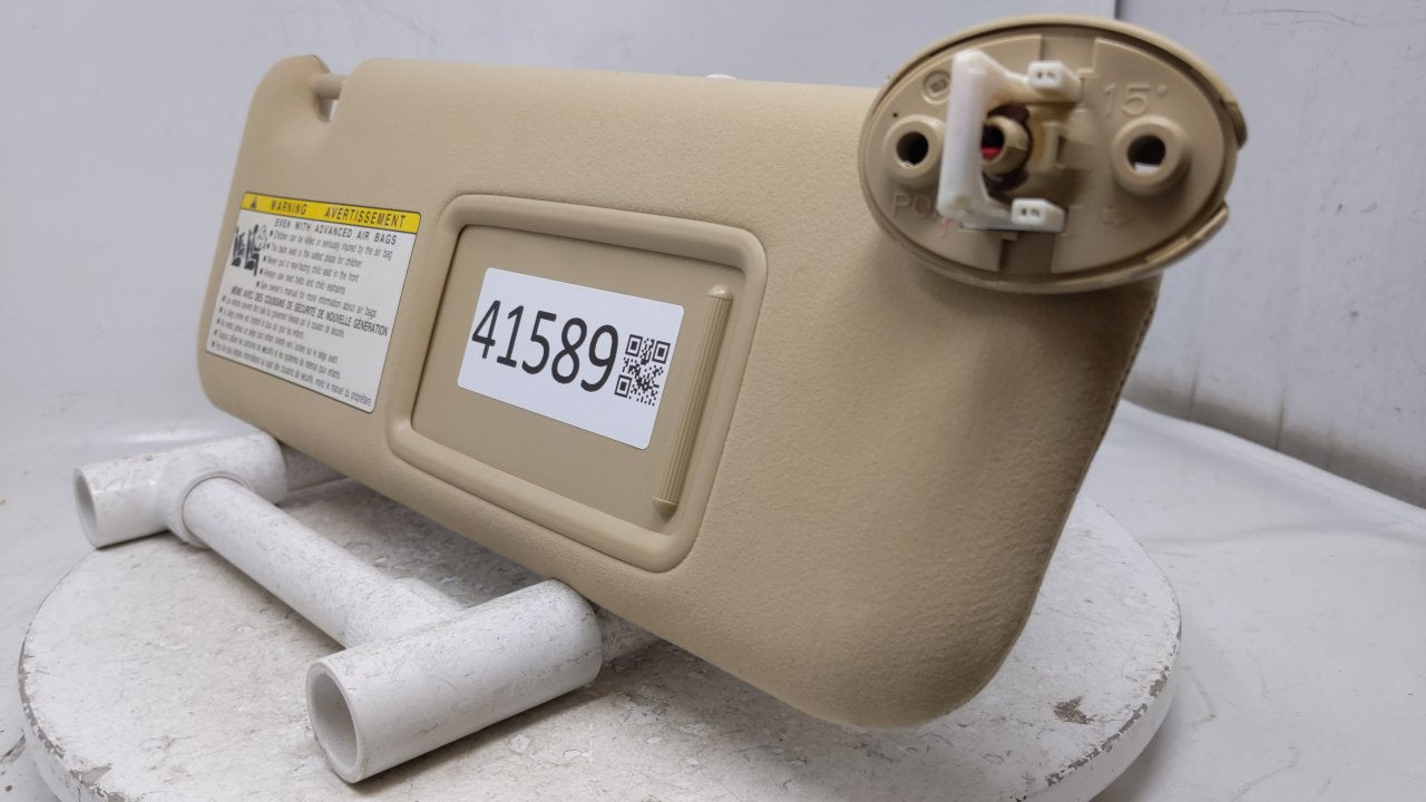 2007 Lexus Es350 Sun Visor Shade Replacement Passenger Right Mirror Fits OEM Used Auto Parts - Oemusedautoparts1.com