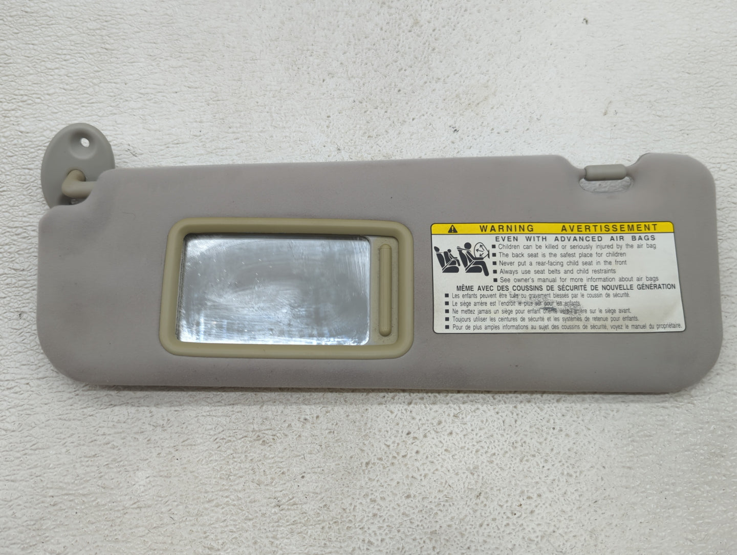 2007-2009 Lexus Es350 Sun Visor Shade Replacement Driver Left Mirror Fits Fits 2007 2008 2009 OEM Used Auto Parts - Oemuseda