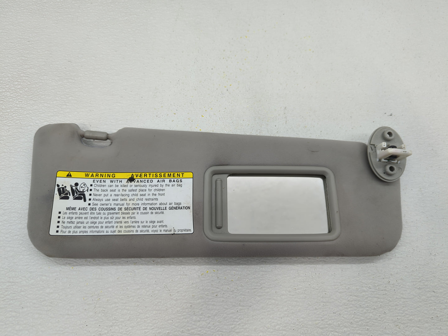 2007-2009 Lexus Es350 Sun Visor Shade Replacement Passenger Right Mirror Fits Fits 2007 2008 2009 OEM Used Auto Parts - Oemu
