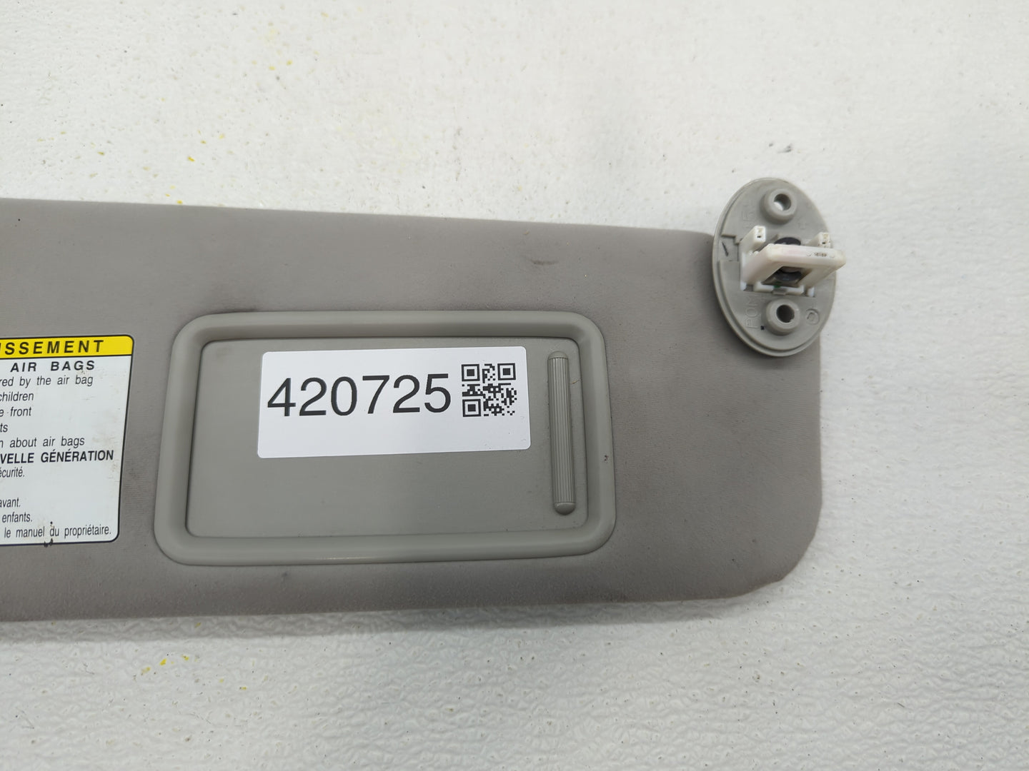 2007-2009 Lexus Es350 Sun Visor Shade Replacement Passenger Right Mirror Fits Fits 2007 2008 2009 OEM Used Auto Parts - Oemu