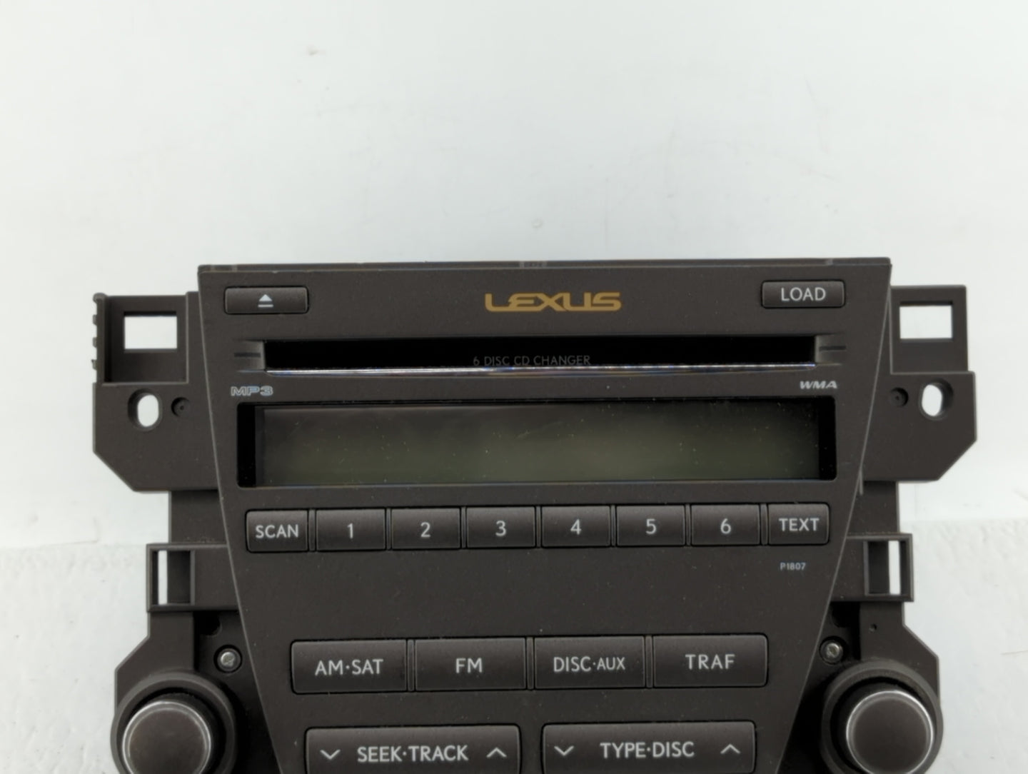 2007-2009 Lexus Es350 Am Fm Cd Player Radio Receiver - Oemusedautoparts1.com