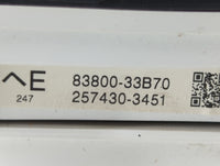 2007-2008 Lexus Es350 Instrument Cluster Speedometer Gauges P/N:83800-33B71 83800-33B70 Fits Fits 2007 2008 OEM Used Auto Pa