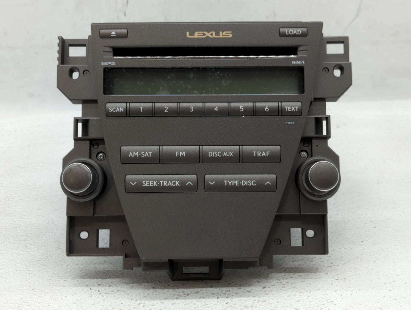 2007-2009 Lexus Es350 Radio AM FM Cd Player Receiver Replacement P/N:86120-33720 55900-33C10 Fits Fits 2007 2008 2009 OEM Us