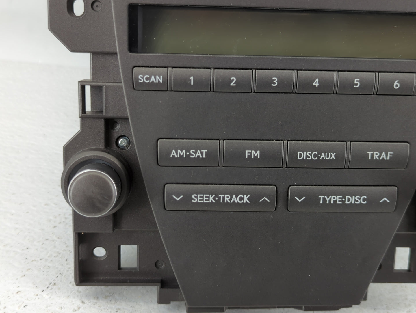 2007-2009 Lexus Es350 Radio AM FM Cd Player Receiver Replacement P/N:86120-33720 Fits Fits 2007 2008 2009 OEM Used Auto Part
