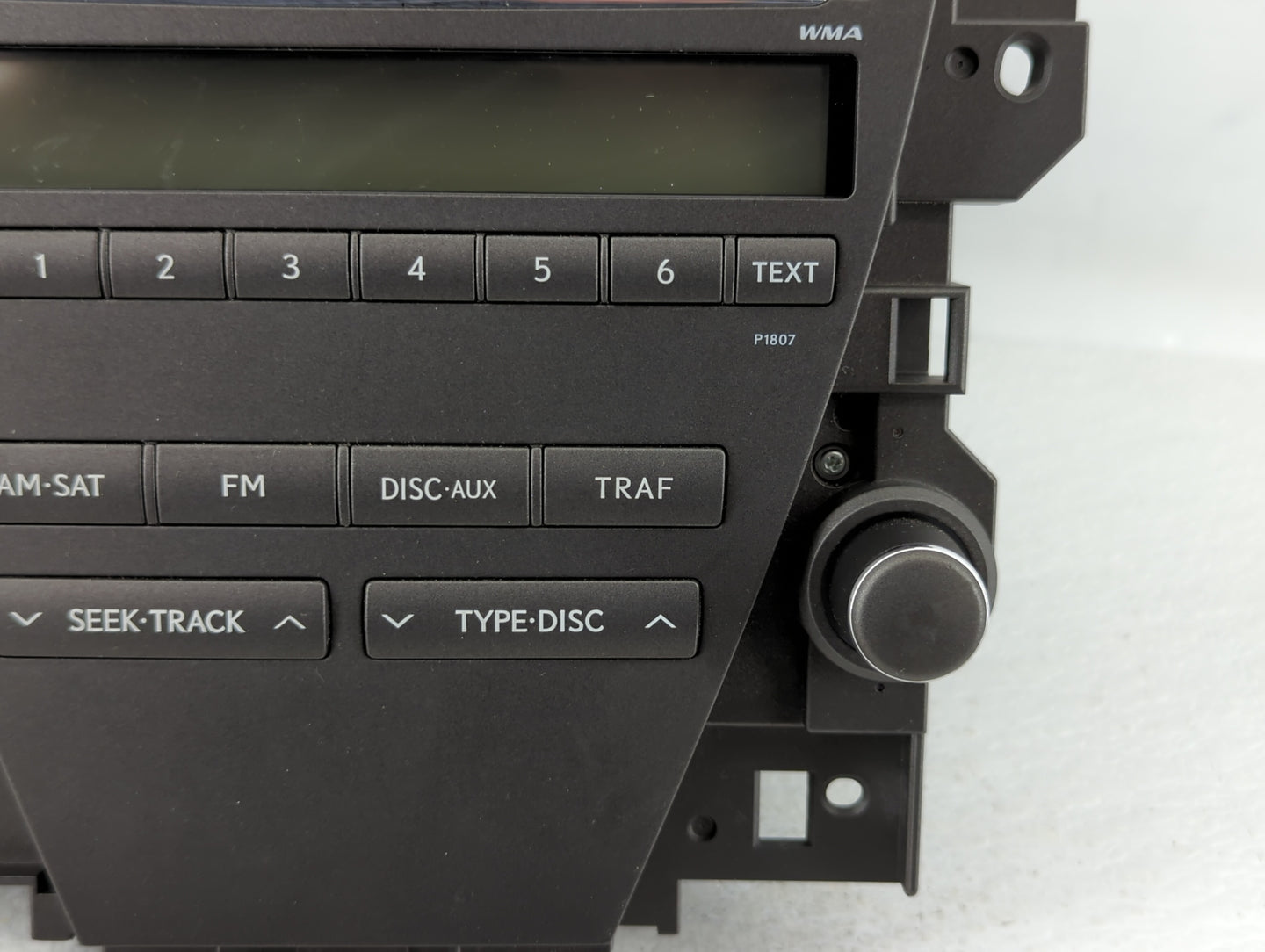 2007-2009 Lexus Es350 Radio AM FM Cd Player Receiver Replacement P/N:86120-33720 Fits Fits 2007 2008 2009 OEM Used Auto Part