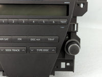2007-2009 Lexus Es350 Radio AM FM Cd Player Receiver Replacement P/N:86120-33720 Fits Fits 2007 2008 2009 OEM Used Auto Part
