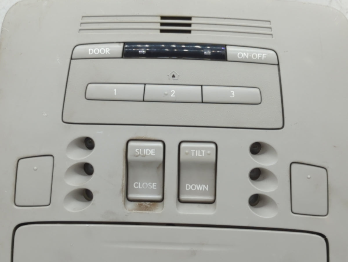 2007-2010 Lexus Es350 Overhead Roof Console 535265 - Oemusedautoparts1.com