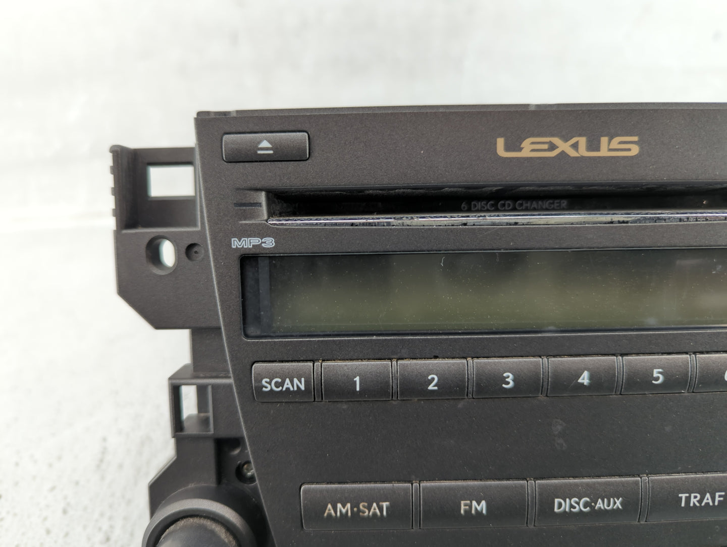 2007-2009 Lexus Es350 Radio AM FM Cd Player Receiver Replacement P/N:86120-33720 Fits Fits 2007 2008 2009 OEM Used Auto Part