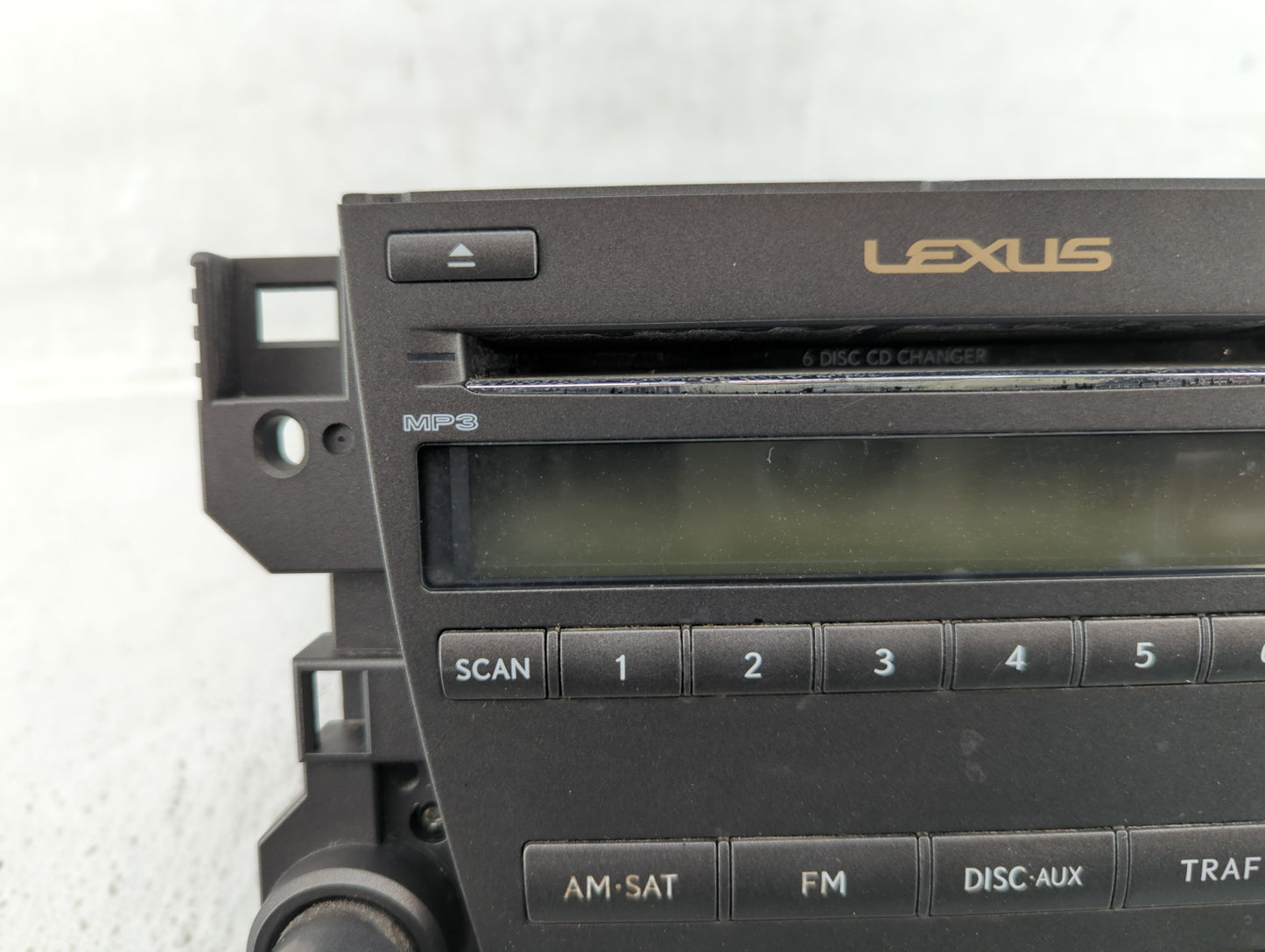 2007-2009 Lexus Es350 Radio AM FM Cd Player Receiver Replacement P/N:86120-33720 Fits Fits 2007 2008 2009 OEM Used Auto Part