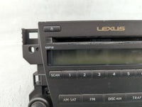 2007-2009 Lexus Es350 Radio AM FM Cd Player Receiver Replacement P/N:86120-33720 Fits Fits 2007 2008 2009 OEM Used Auto Part