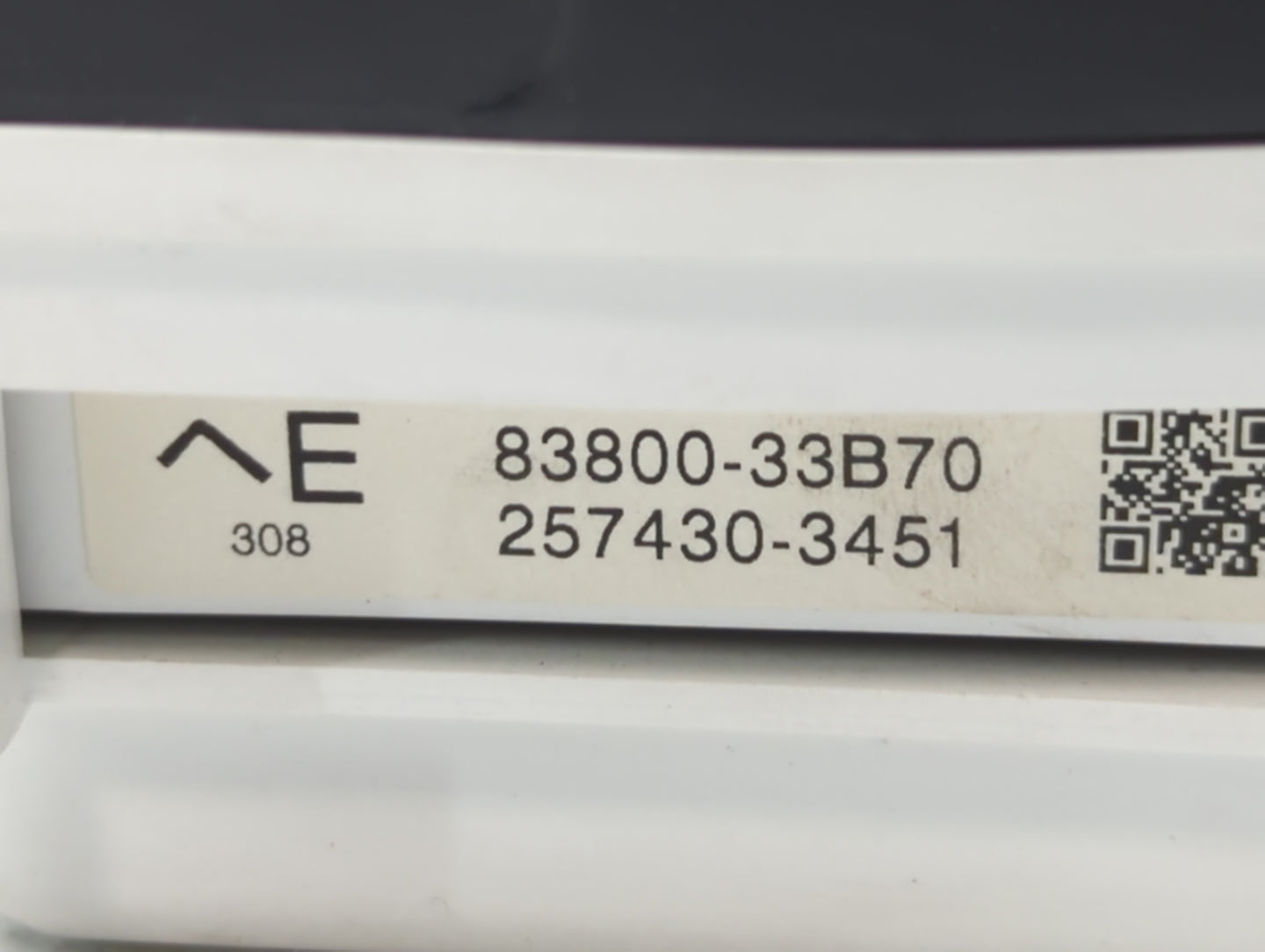 2007 Lexus Es350 Instrument Cluster Speedometer Gauges P/N:83800-33B70 Fits OEM Used Auto Parts - Oemusedautoparts1.com