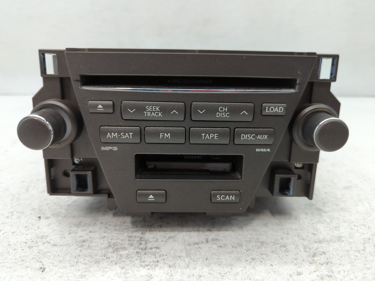 2007-2009 Lexus Es350 Am Fm Cd Player Radio Receiver 596653 - Oemusedautoparts1.com
