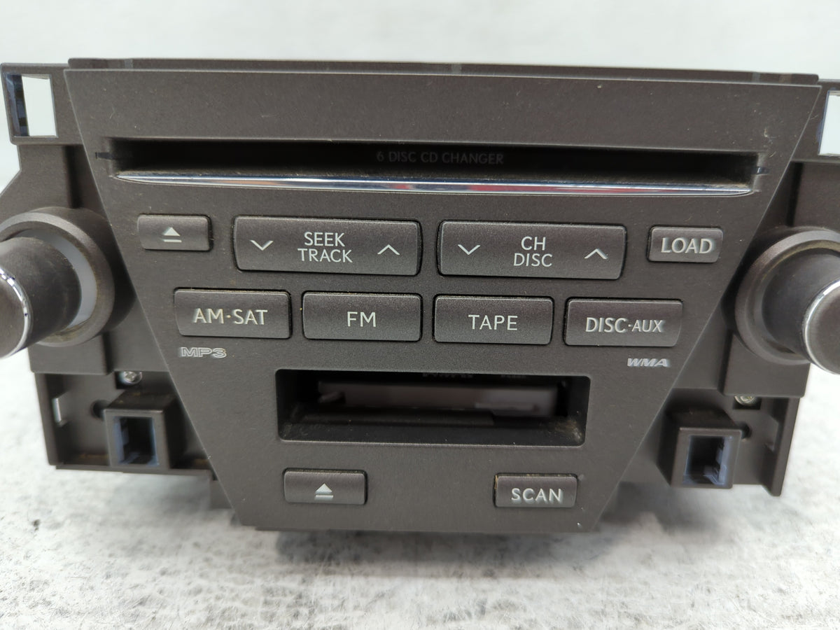 2007-2009 Lexus Es350 Am Fm Cd Player Radio Receiver 596653 - Oemusedautoparts1.com