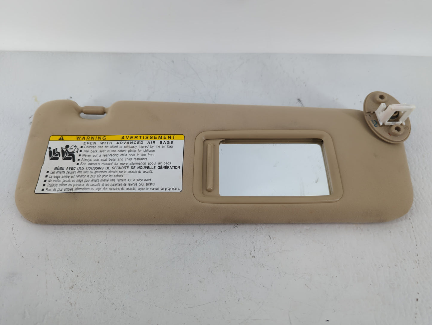 2007-2009 Lexus Es350 Sun Visor Shade Replacement Passenger Right Mirror Fits Fits 2007 2008 2009 OEM Used Auto Parts - Oemu