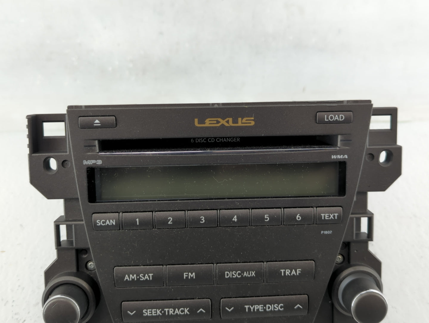 2007-2009 Lexus Es350 Am Fm Cd Player Radio Receiver - Oemusedautoparts1.com