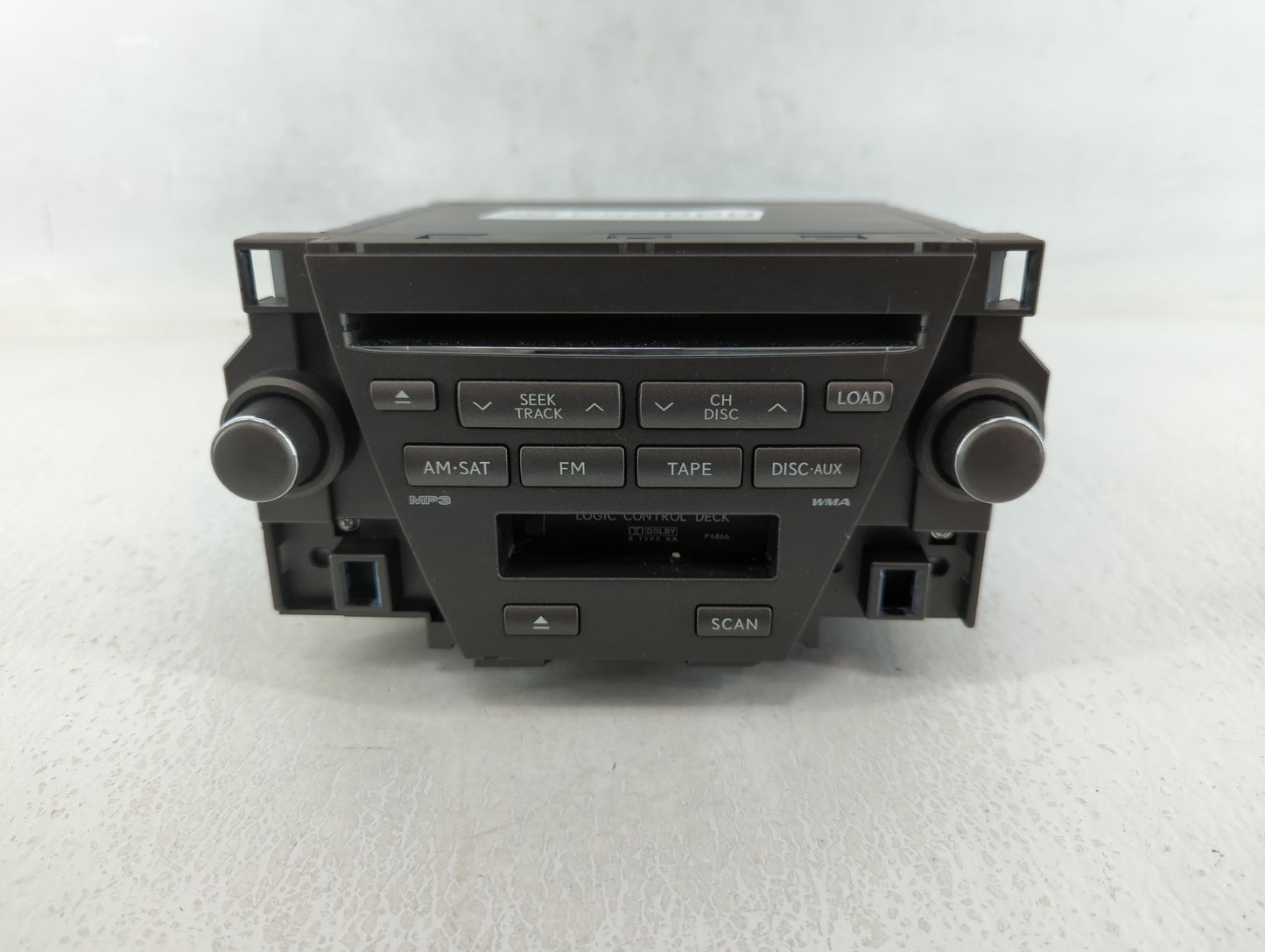 2007-2009 Lexus Es350 Radio AM FM Cd Player Receiver Replacement P/N:86120-33730 Fits Fits 2007 2008 2009 OEM Used Auto Part