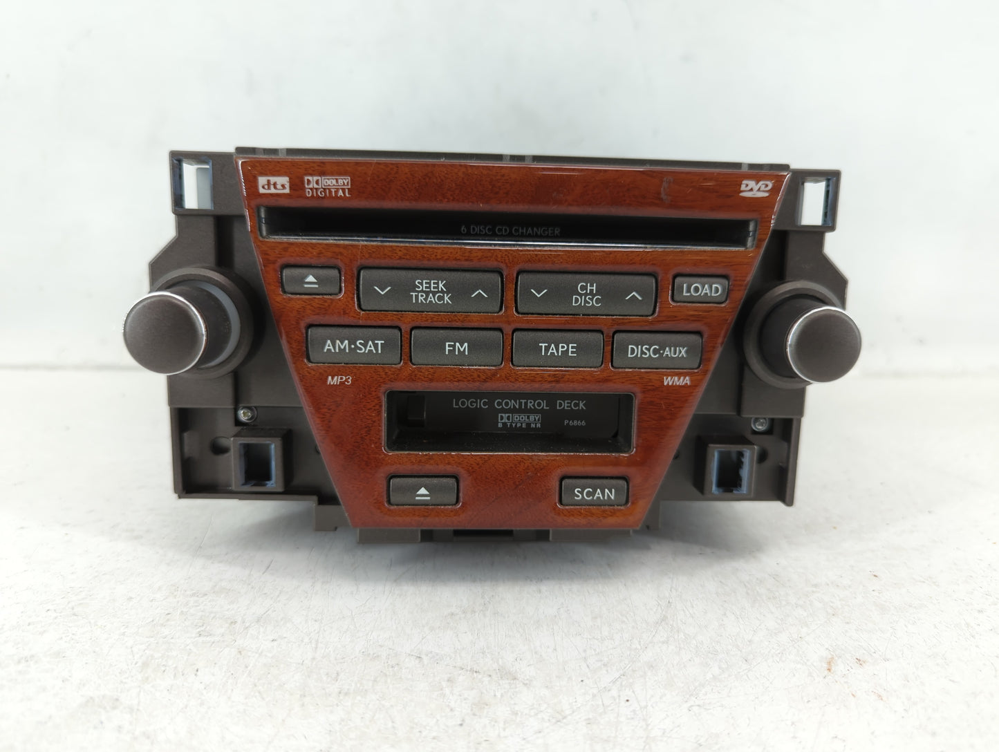 2007-2009 Lexus Es350 Radio AM FM Cd Player Receiver Replacement P/N:86120-33730 Fits Fits 2007 2008 2009 OEM Used Auto Part