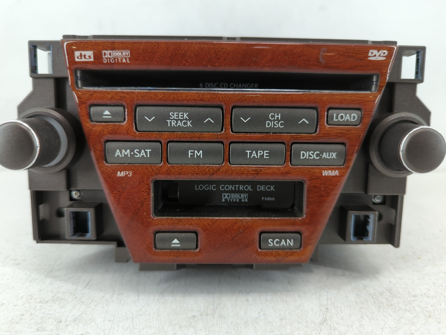 2007-2009 Lexus Es350 Radio AM FM Cd Player Receiver Replacement P/N:86120-33730 Fits Fits 2007 2008 2009 OEM Used Auto Part