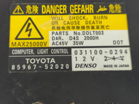 2007-2009 Lexus Es350 Headlight Ballast Head Light - Oemusedautoparts1.com