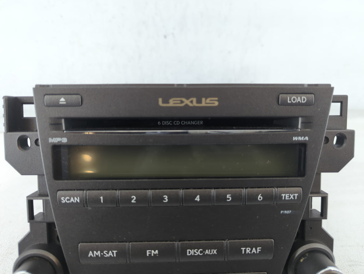 2007-2009 Lexus Es350 Am Fm Cd Player Radio Receiver 673835 - Oemusedautoparts1.com