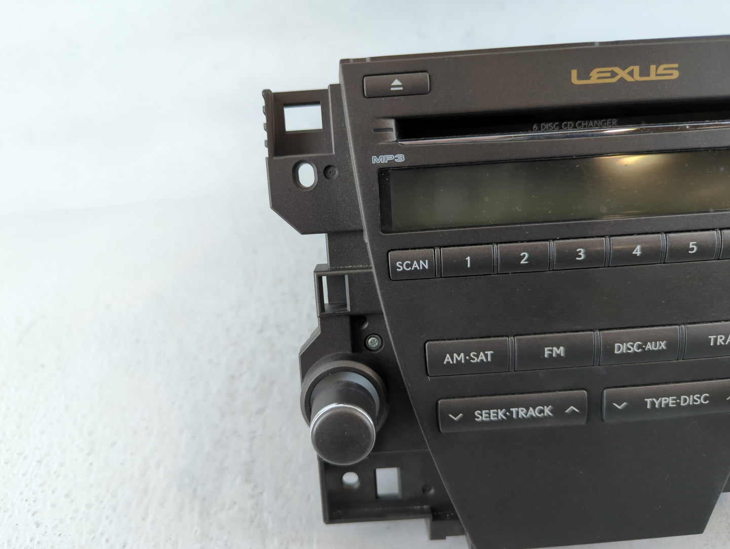 2007-2009 Lexus Es350 Radio AM FM Cd Player Receiver Replacement P/N:86120-33720 Fits Fits 2007 2008 2009 OEM Used Auto Part