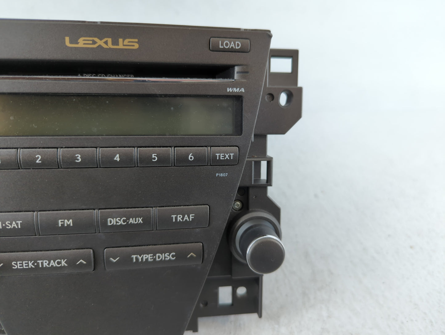 2007-2009 Lexus Es350 Radio AM FM Cd Player Receiver Replacement P/N:86120-33720 Fits Fits 2007 2008 2009 OEM Used Auto Part