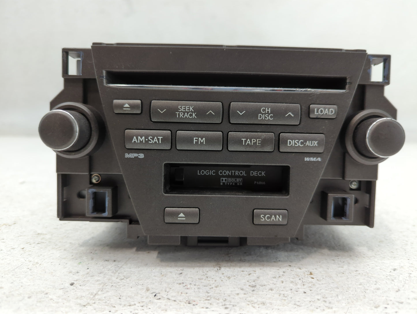 2007-2009 Lexus Es350 Radio AM FM Cd Player Receiver Replacement P/N:86120-33730-2 Fits Fits 2007 2008 2009 OEM Used Auto Pa